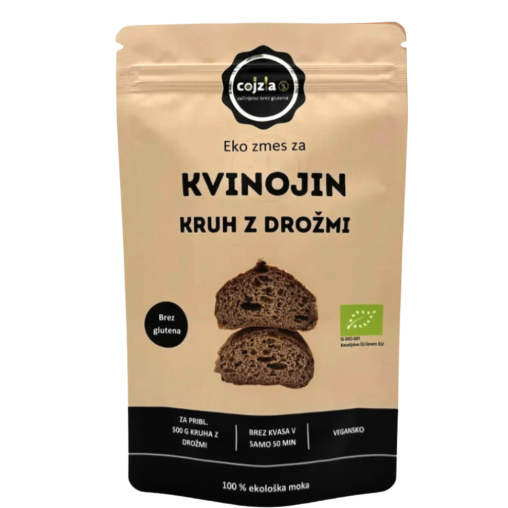 Mixture for quinoa bread with EKO yeast, 250 g