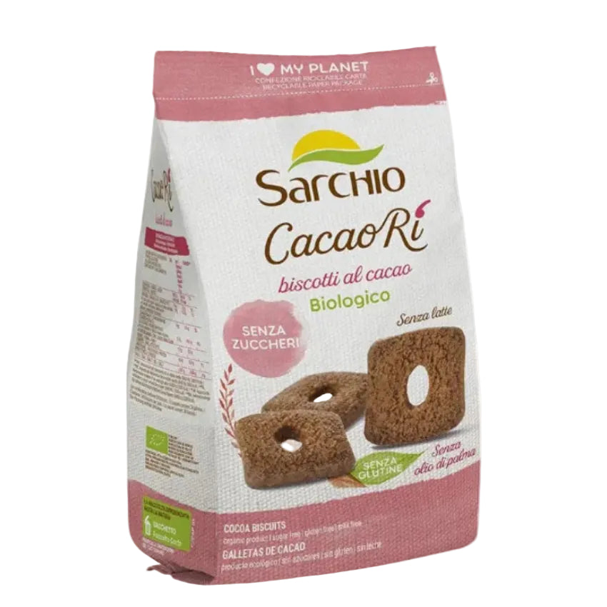 Cacaorì - pecivo s kakavom brez sladkorja, EKO, 200g