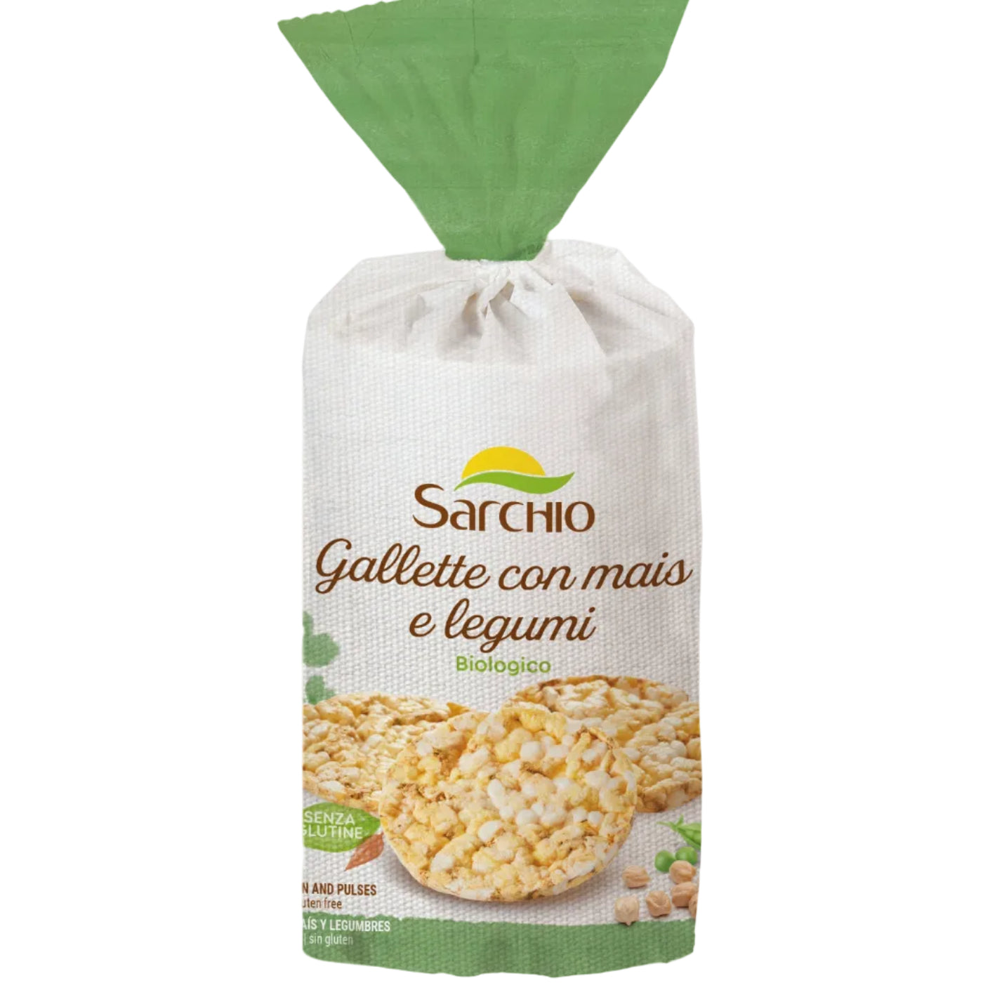 Koruzni vaflji s stročnicami, EKO, 100 g