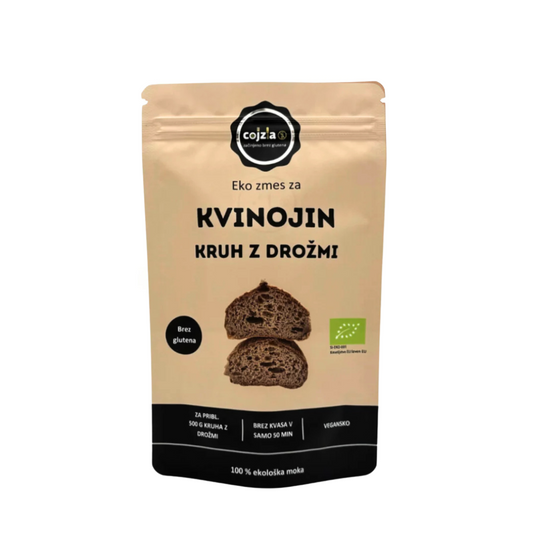 Zmes za kvinojin kruh z drožmi EKO, 250 g