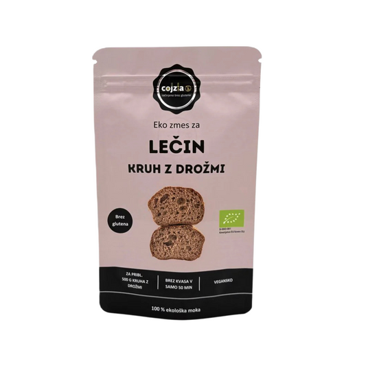 Zmes za lečin kruh z drožmi EKO, 250 g