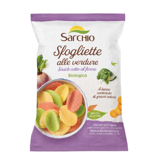 Sfogliette – zelenjavni prigrizek, EKO, 55g