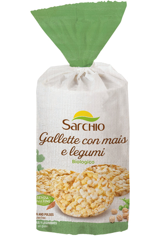 Koruzni vaflji s stročnicami, 100 g